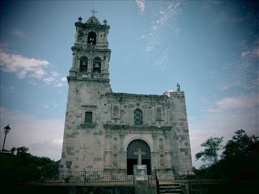 The church at the main plaza