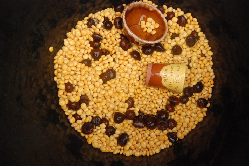The Offering. Everything raised was used for a community dinner  in the Village.