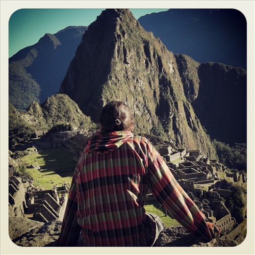 Enjoying the amazing view