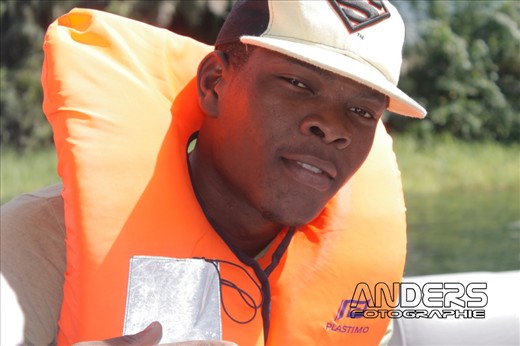 Posing for the camera