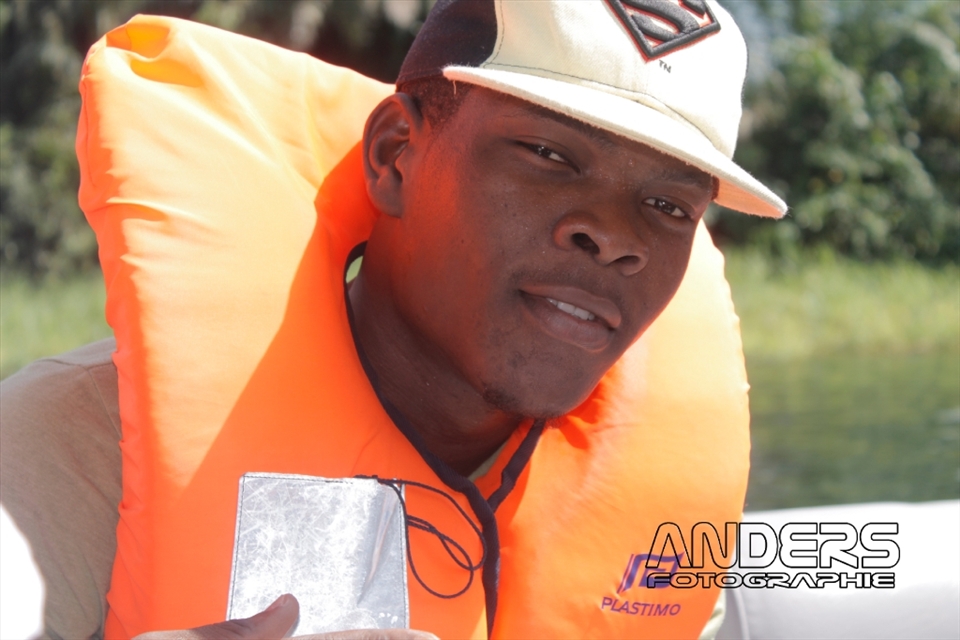 Posing for the camera