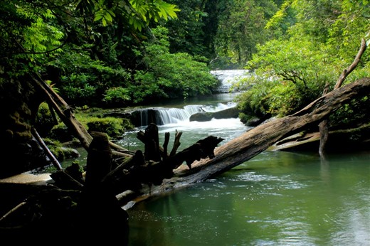 Waterfall II, one of the places of interest to visit.