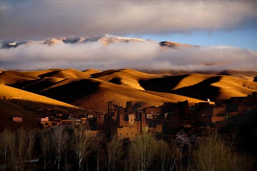 The valley of the river Dades became popular as 