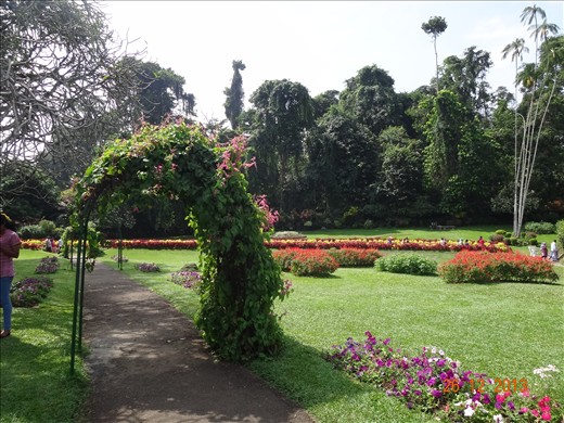 Jardim Botânico em Kandy