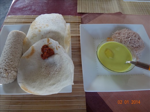 Café da manhã típico ceilandês