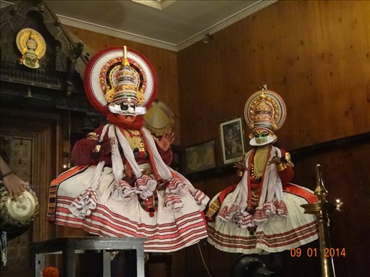 Dança Kathakali- Kochi