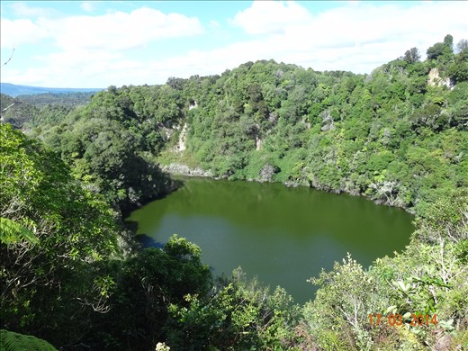 Cratera de  Vulcão em Waimangu