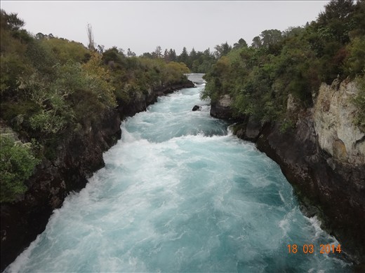 Huka Falls em Taupo