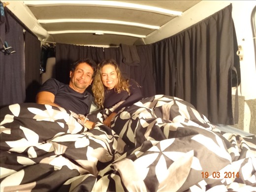 Noite na Campervan