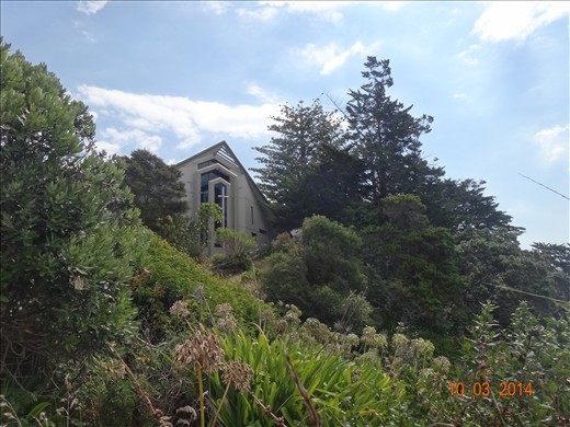 Igreja em Waihiki- arquitetura integrada à natureza