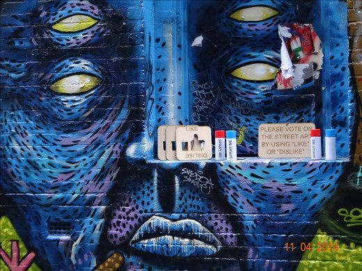 Grafite nas ruas de Melbourne