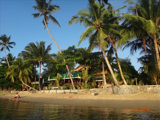 Nossa pousada em Port Barton