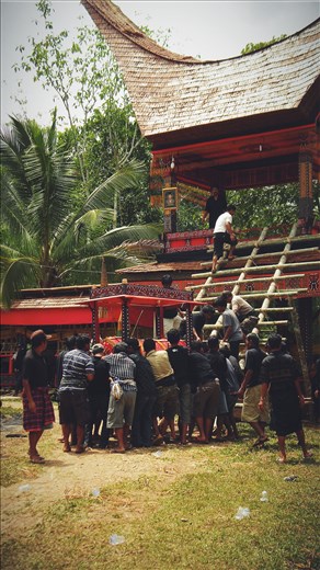 Day 2 - incredible rituals at a local funeral 