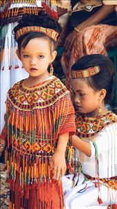 Day 1 - Two girls are getting ready to receive the guests of the wedding : by andreeal, Views[347]