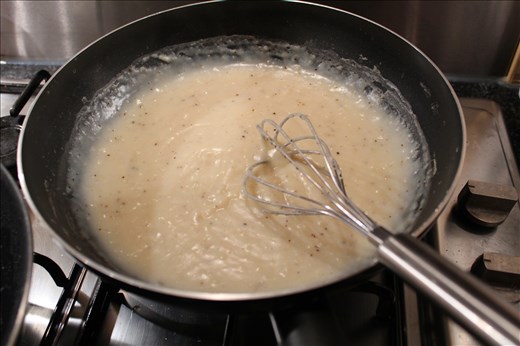 Preparation of the Béchamel 