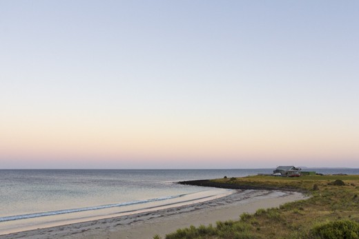 This is the shack, or house, the homestead while on the Island