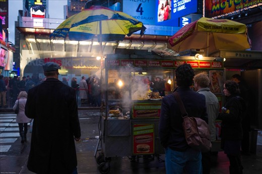 The smell of this any kind of meat wafts on every street corner.