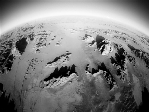 3000ft and rising - Wadi Rum desert Jordan