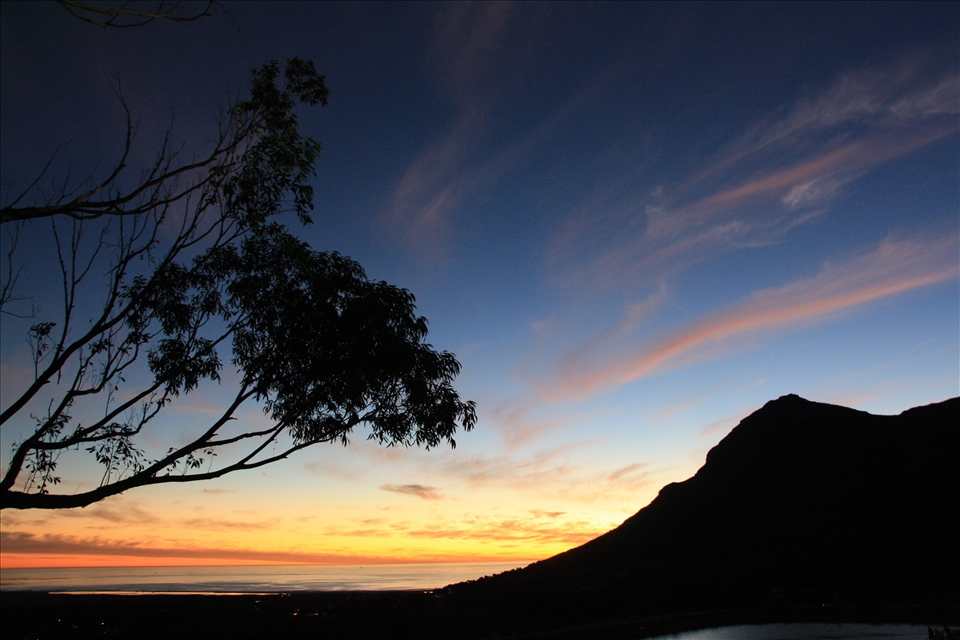 Cape Peninsula Sunset Canvas