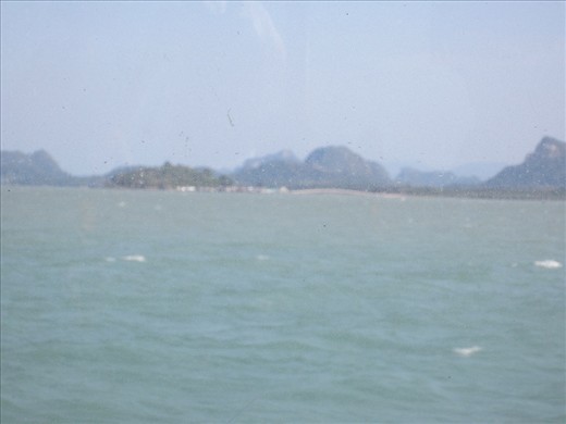 The view from the ferry.