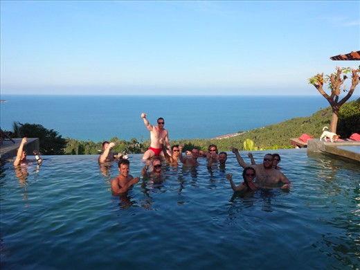 We also made friends with these guys in the pool.  They were from Australia and Canada.