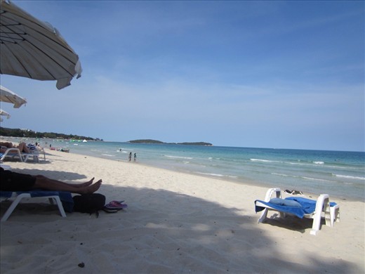 My favorite beach so far.  The water is so blue and clean.