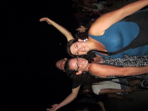 Photo bombed by a guy we met from Israel