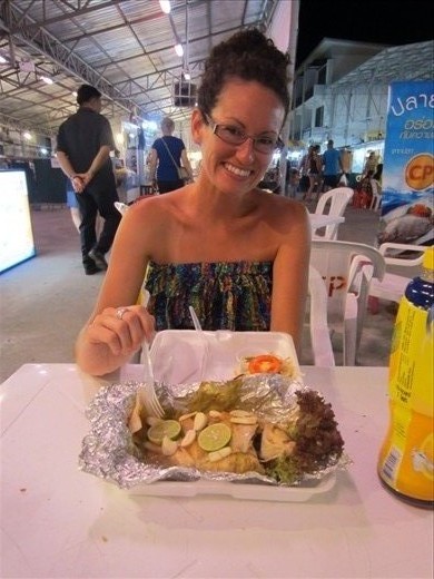 We kept seeing whole fish on the menu and wanted to try it.  