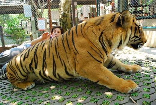 Every time they moved, I thought I was dinner.  See the panicked look on my face?