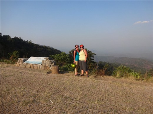 This was towards the end of our 130 mile motorcycle ride to Mae Hong Son. Jennifer drove her own motorcycle and I was a passenger with a friend.  It was a beautiful and very scary drive.  Lots of sharp, steep curves.  Kudos to Jennifer and Deanna!
