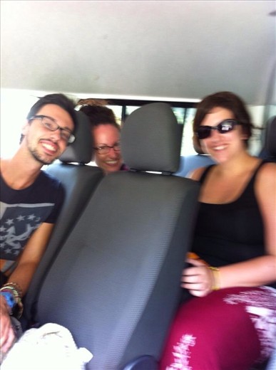 The bus ride to Pai was 4 hours long, 136 kilometers .  762 curves.  Thankfully none of us got sick even though others did.