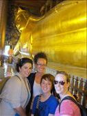 Wat Pho is known for the Reclining Buddha that is 160 ft in length.: by anealis314, Views[356]
