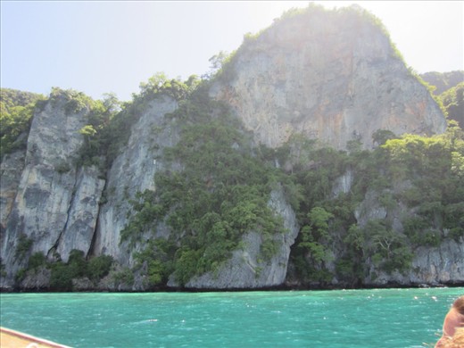 The water is seriously that color.  Aquamarine and clear.  You cannot make that shit up.