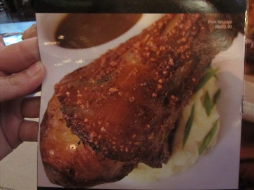 Found on restaurant menu.  Pork knuckle.  Is that anything like a moose knuckle?