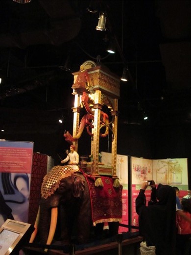 Jen and I went to an Islamic Science Museum.  It was pretty cool.  This is an elephant clock.