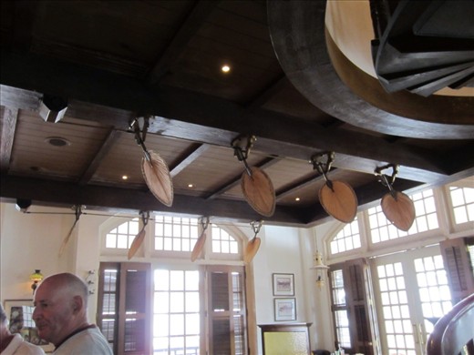 The Long Bar at the Raffles Hotel has been voted one of the world's best bars.  No idea what the criteria is for this award, but I would recommend skipping the bar.  Yes, it's beautiful, but the service is shit and the drinks are expensive.  It's also the only place in Singapore where you can litter.  They encourage you to throw your peanut shells on the floor.  But then again, we can do that at steak restaurants in Texas.  Verdict?  Go for the hype, but don't expect much.