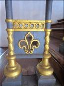 Oddly enough, this European symbol was also on the staircase bannister.: by anealis314, Views[354]