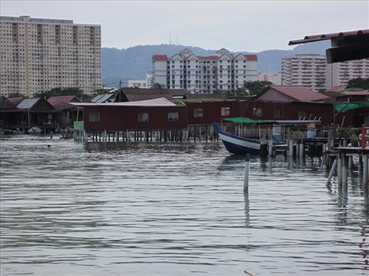 Chew Jetty.  This is a Chinese immigrant settlement on the water.  