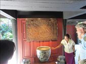This wall piece is multi-functional.  Not only does it serve as decoration, it is also used to measure material to make a traditional sarong.  : by anealis314, Views[353]