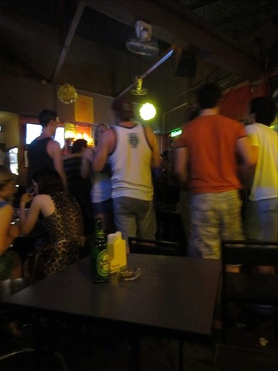 sometimes, you're having so much fun in Bangkok, there is no time for a bathroom break. 