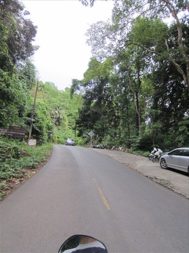 snapped these photos as a passenger on a motorcycle ride.