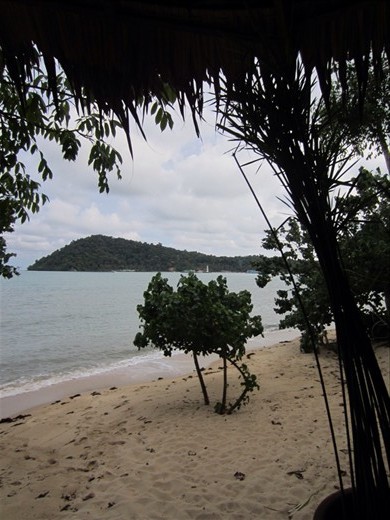 View from our cafe stop