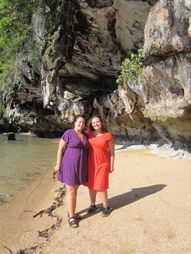 We took a tour of Phang Nga Bay north of Phuket Island.  Our first stop was Mangrove Hong.  