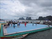 The football field on the water at Koh Panyi.  If you haven't seen the video I posted on Facebook, look up 