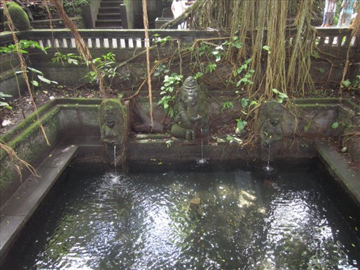 Temple in Monkey Forest.
