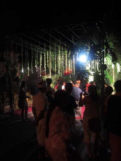 another temple celebration right outside my homestay.
