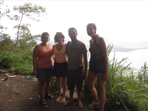 My French friends from the tour. 