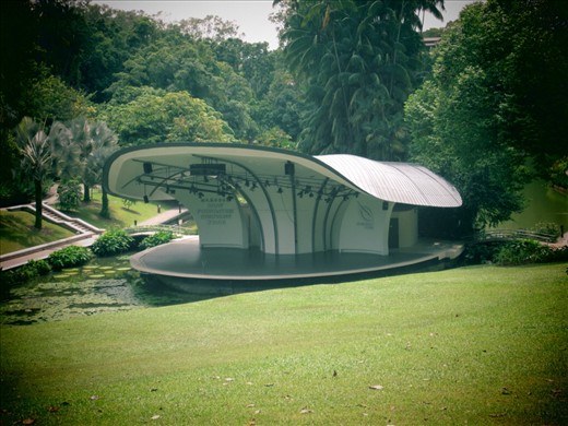 symphony hall at the botanical gardens