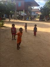 Playing soccer with the kids at the eco  village: by angel_yogi, Views[280]