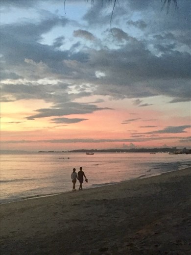 Sunset in Sihanoukville 